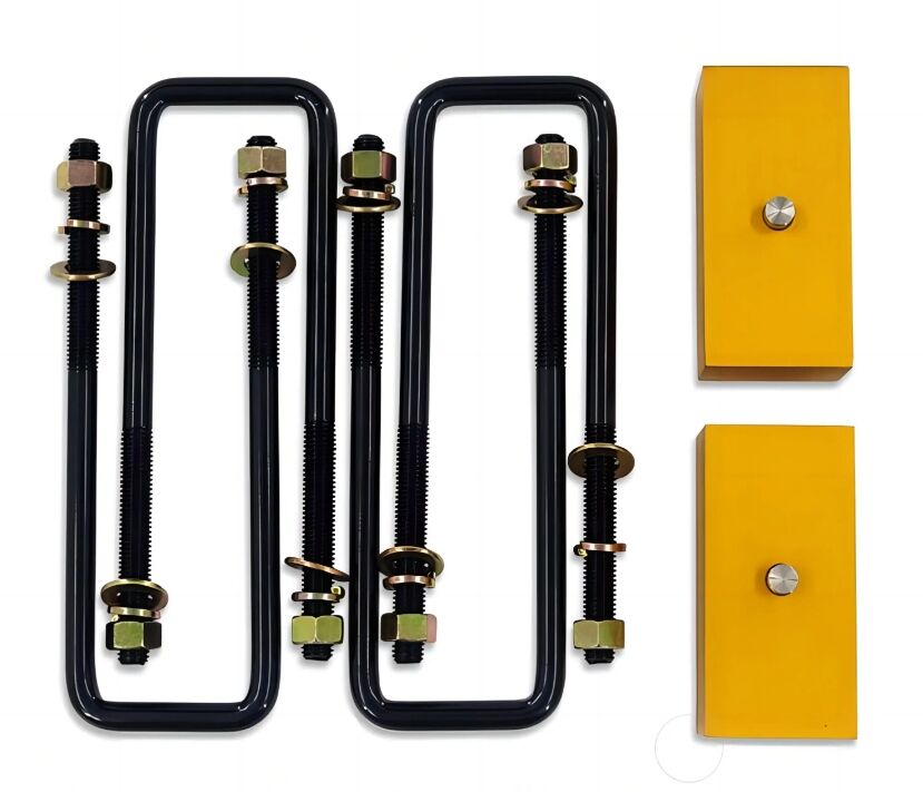 Toyota HILUX VIGO REVO Aluminum Front Flange Spacer and Rear Solid Block leveling Lift Kit NT-ft00001